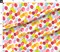 Bright Balloons Birthday Party Colorful Happy Orange Red Pink Custom Printed Fabric by Spoonflower Various Fabrics by the Yard or Fat Quarter